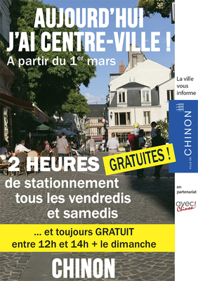 Aujourd'hui j'ai centre ville !!